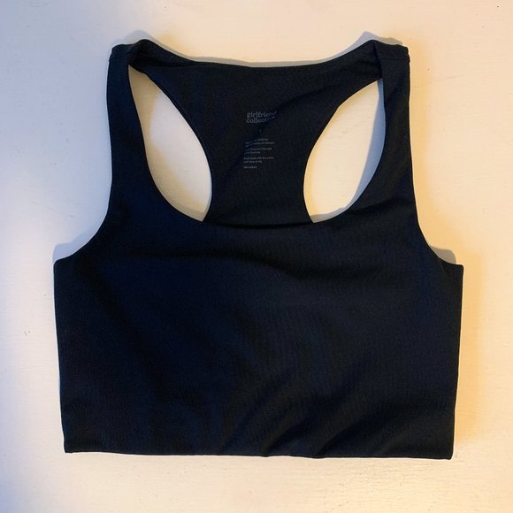 Girlfriend Collective Paloma Bra in Black - Picture 1 of 3